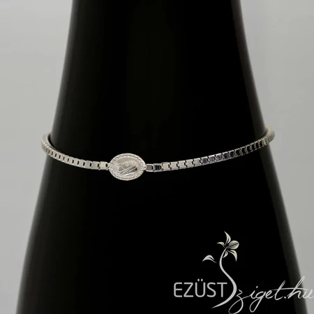 Ezüst Karlánc Medjugorje Medállal