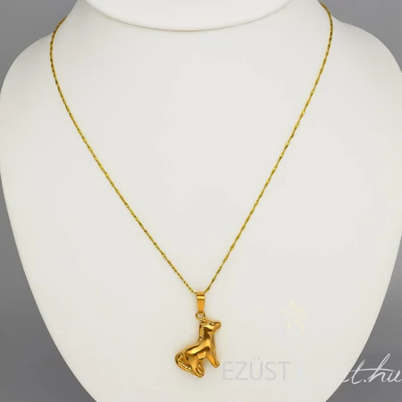 Cuki Pufi Póni Lovas Aranyozott Medál
