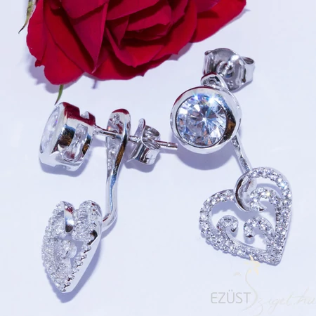 szív ear jacket