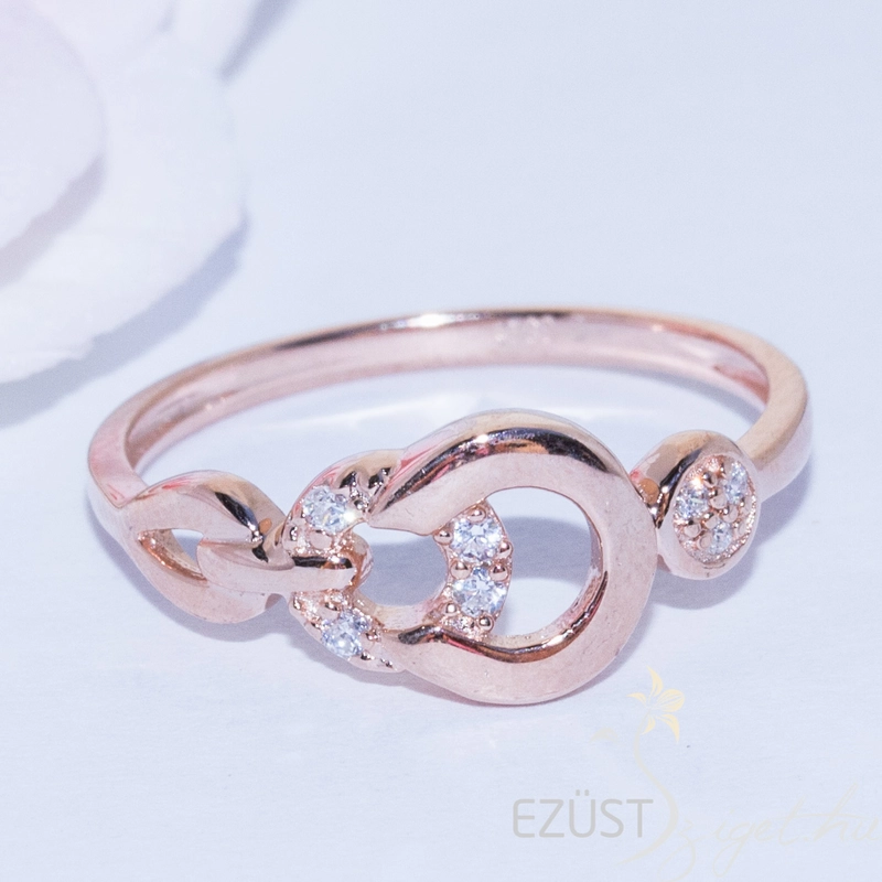 rose gold gyűrű