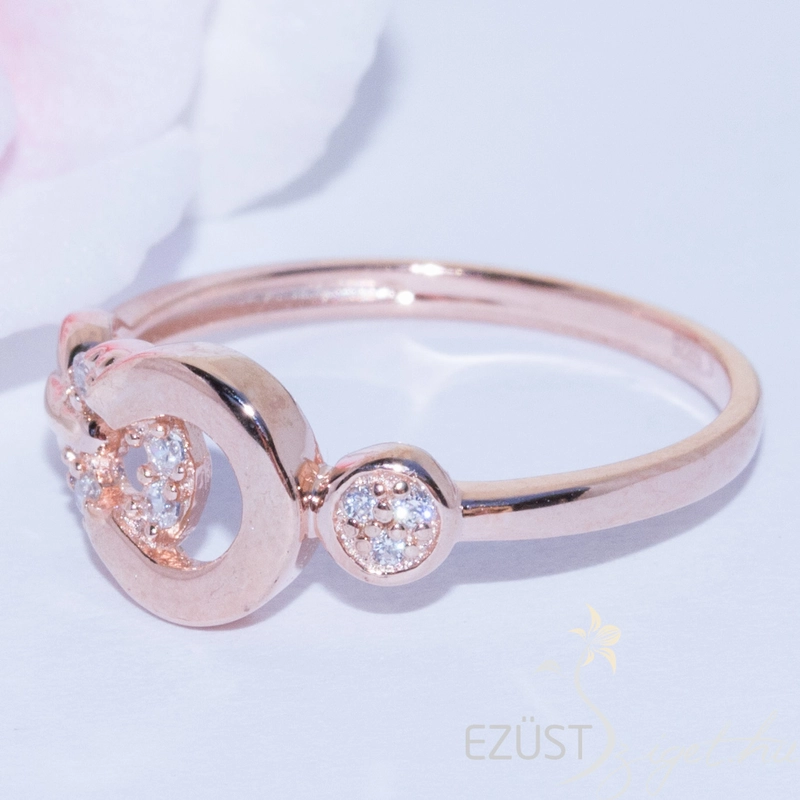 rose gold gyűrű